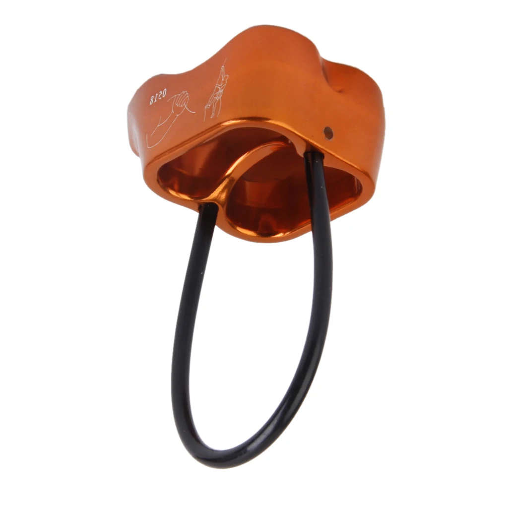 Безопасность Открытый альпинистский скалолазание ATC Belay Rappel устройство 25KN