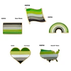 Значок на лацкан, флаг ЛГБТ