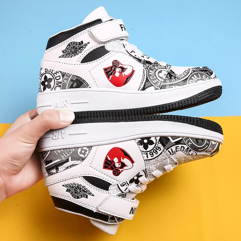 Дизайнерская детская обувь для маленьких девочек и мальчиков AJ 1 Boost малышей 270