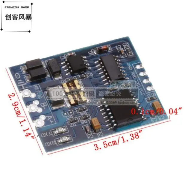 

TTL to RS485 module / RS485 to TTL with isolated microcontroller serial port UART / industrial grade module