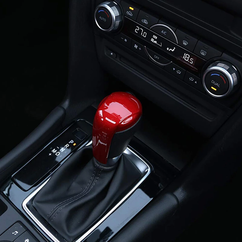 

Car Interior Gear Shift Knob Handle Decoration Cover Trim,Fit for Mazda 3 Axela 2014-2018 CX-3 2016-2018 Atenza 2014-2018 CX-5 2