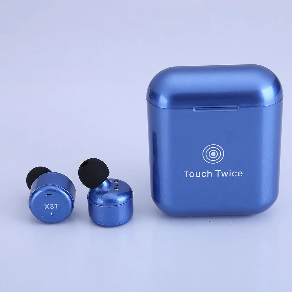 

X3T беспроводные Bluetooth-наушники-вкладыши, мини-наушники TWS с сенсорным управлением пальцами, стереонаушники