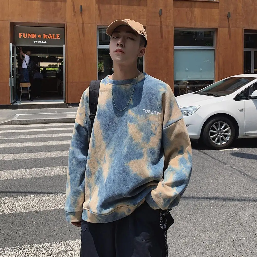 Осенние толстовки Мужская модная повседневная хлопковая толстовка с принтом