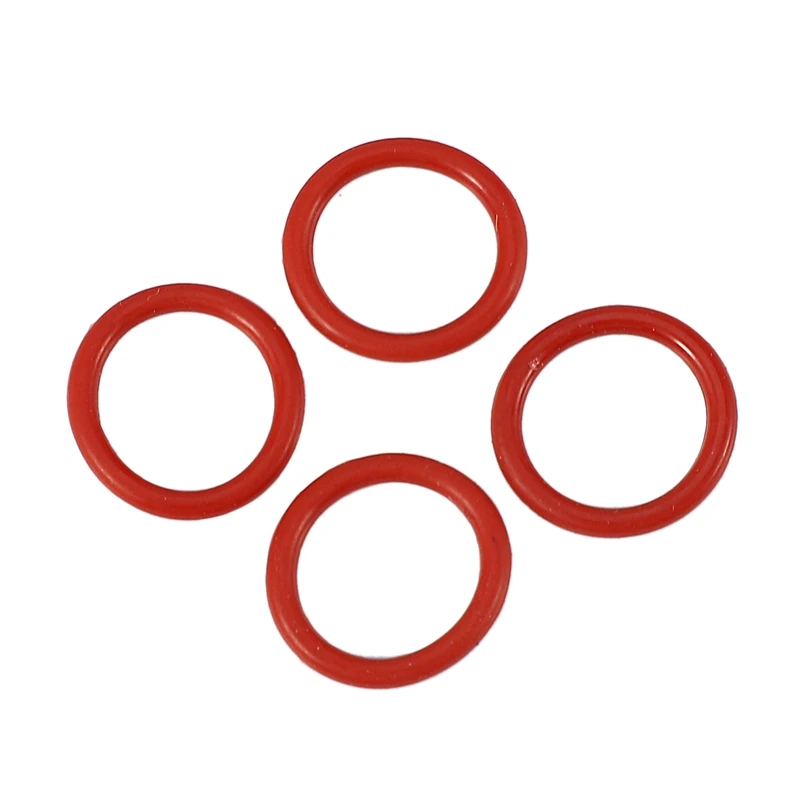 

19 mm x 2.5 mm Silicone O Ring Oil Sealing Washers Red 10 pcs
