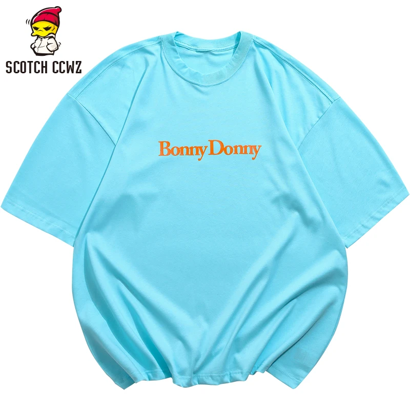 

SCOTCH CCWZ Hip Hop Streetwear Harajuku T Shirt Print Street Fashion 2021 Men Summer Short Sleeve T-Shirt Cotton Loose