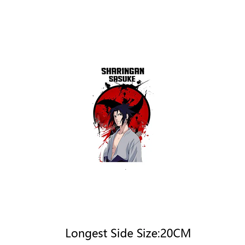 Нашивки с утюгом для одежды из аниме Наруто Япония Uchiha Itachi Sasuke украшения сделай