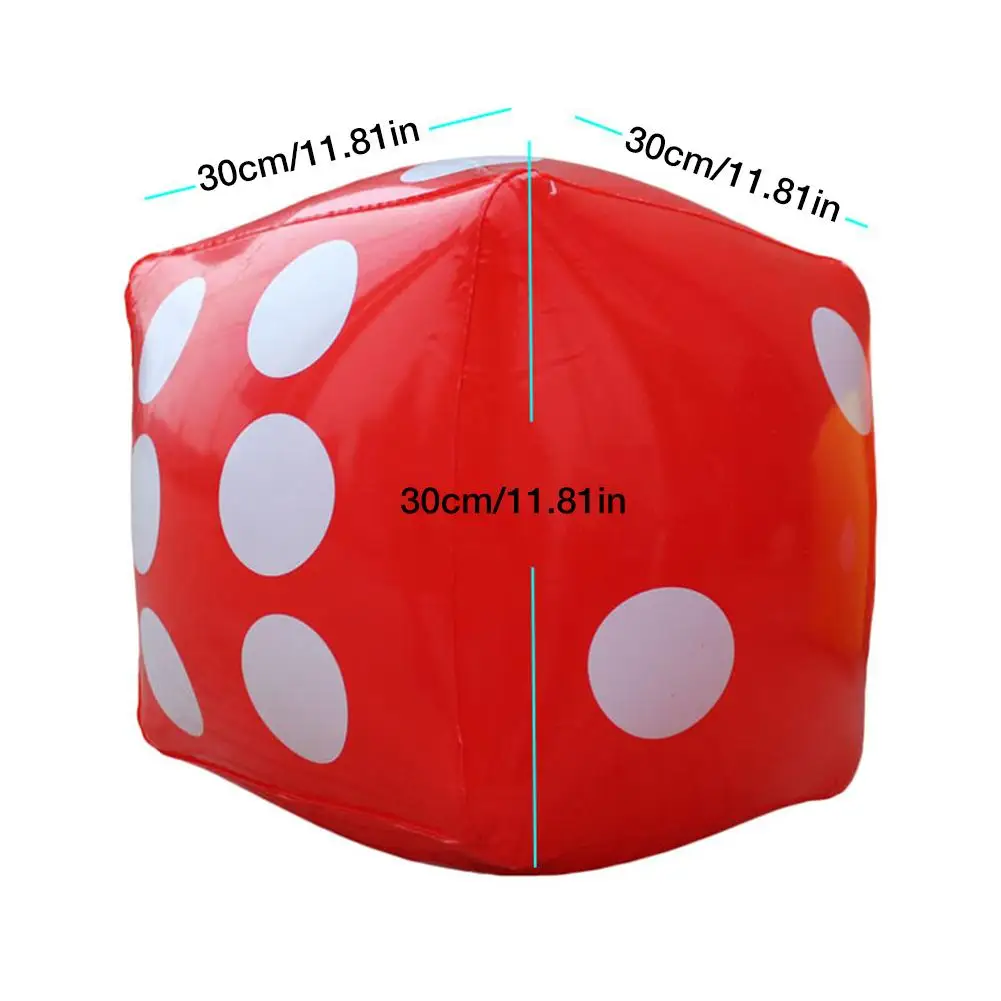 30 см надувной разноцветный куб для выдувания большие кубики игрушка сцены