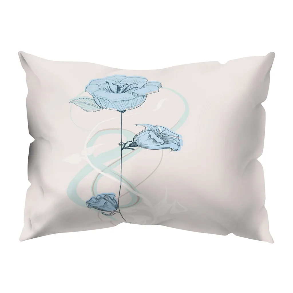 Print Pillow Case Polyester Sofa Car Cushion Cover Home Decor 30 X 50cm L0824 | Дом и сад
