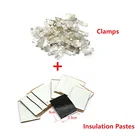 Пленка для подогрева пола, аксессуары для теплого коврика, зажимы и изоляционные пасты