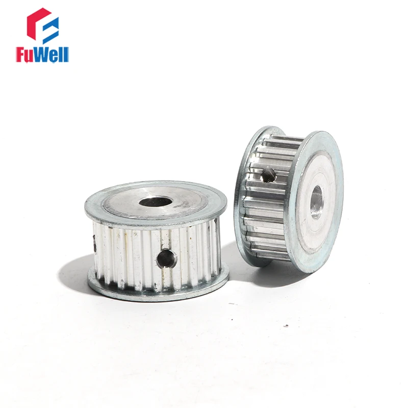 

T5 Timing Belt Pulley 17Teeth Transmission Pulleys 5/6/7/8/10/12/14mm Bore 11/16mm Belt Width T5-17T Aluminum Alloy Gear Pulley
