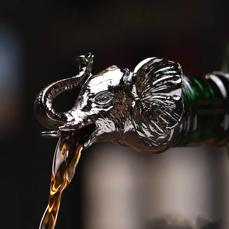 Аксессуары для украшения бара нержавеющая сталь Леопардовый Лев фотостопор вина