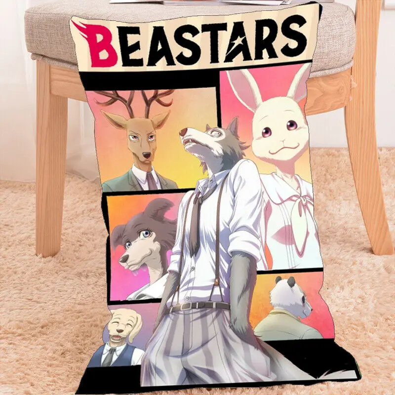 

Anime BEASTARS Legosi Louis cute Dakimakura Pillow Case Cover Double Sides Home Decoration
