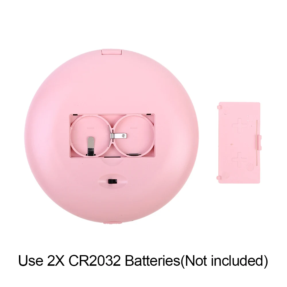 Светодиодное зеркало для макияжа портативное Vanity 1X 10X увеличительное компактное