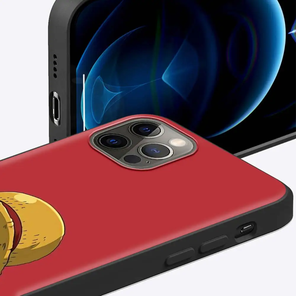 Цельный чехол для Apple iPhone 11 12 Pro 7 XR X XS Max черный мягкий телефона 8 6 6s Plus 5 5S SE 2022 |