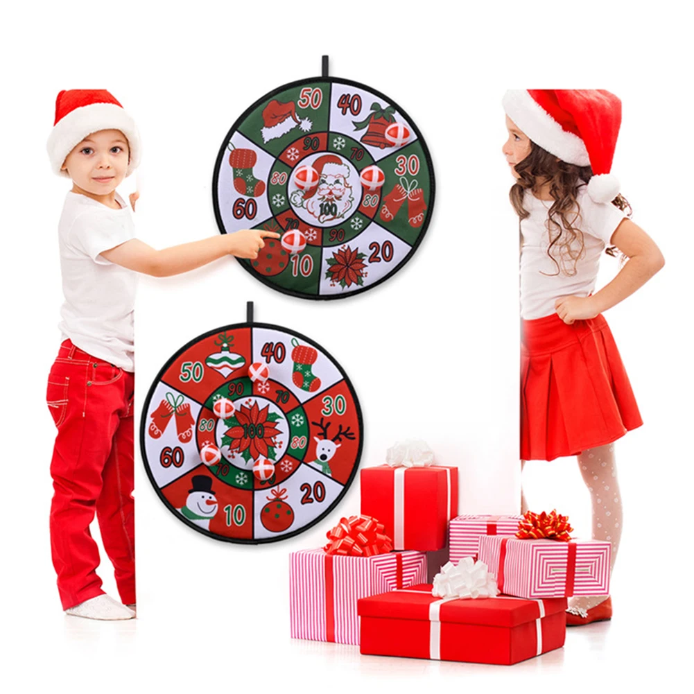 Рождественская Дротика настольная игрушка вечерние интерактивные игры с 4 шт.