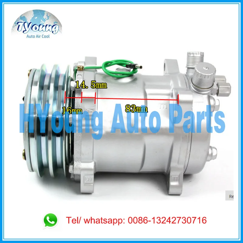 

high quality Auto AC Compressors for VERT O-RING 2PK 132mm 24v