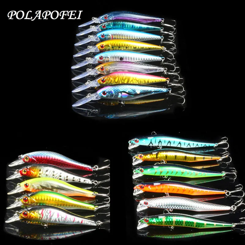 19 шт. воблер блесна приманка щука лосося искусственная Стабилизатор рыбы