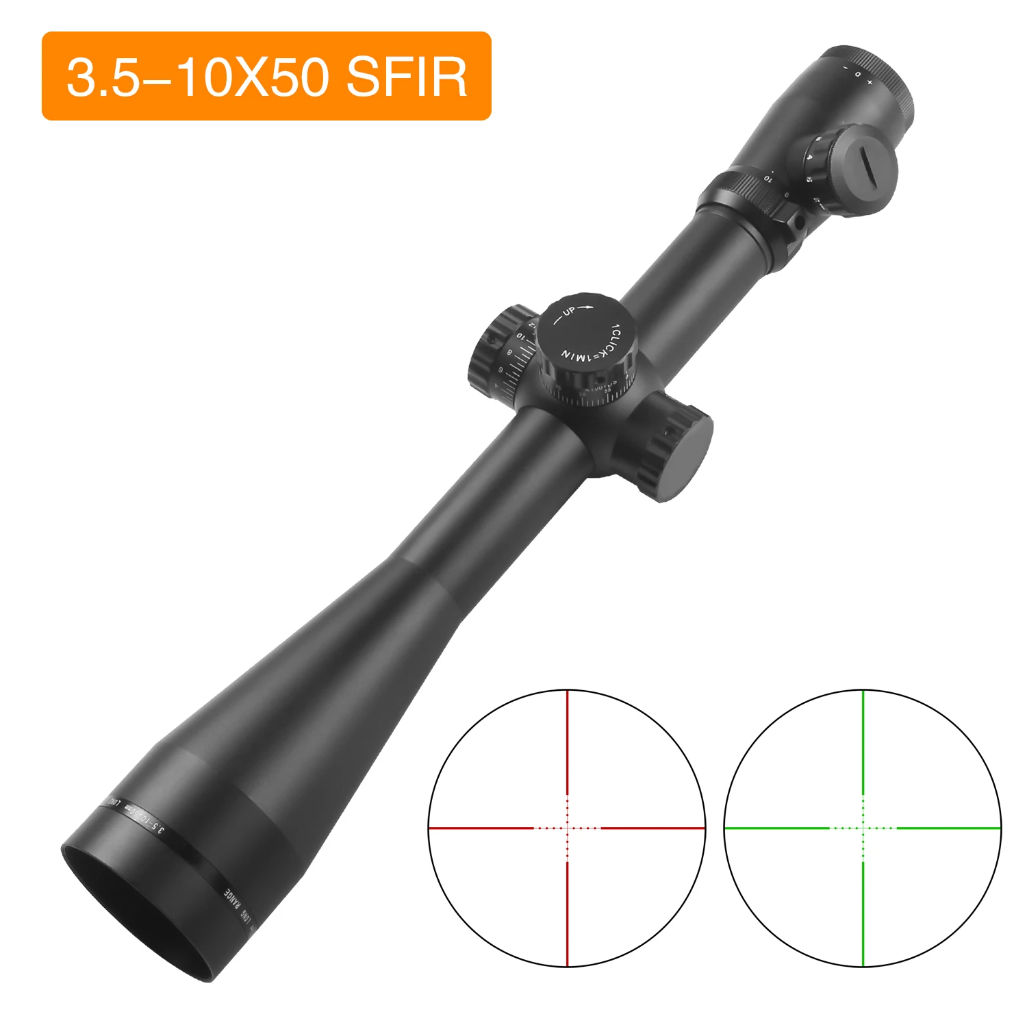 

M3 3.5-10X50 SFIR Long Range Tactical Riflescope Hunting Rifle Scopes Airsoft PCP Sight Optic Telescope 30mm Tube