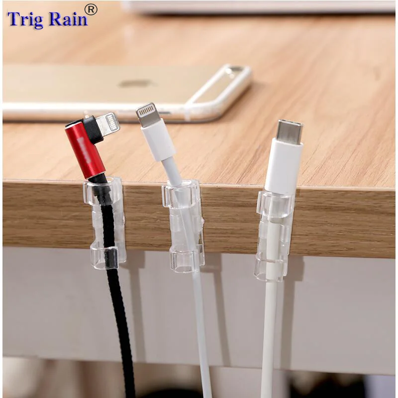 Зажимы для проводов и кабелей органайзер рабочего стола рабочей станции