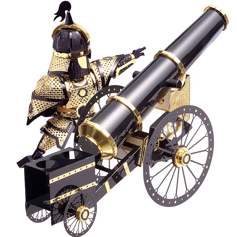 Piececool Artilleryman стиль DIY 3D металлическая нано головоломка Сборная модель наборы