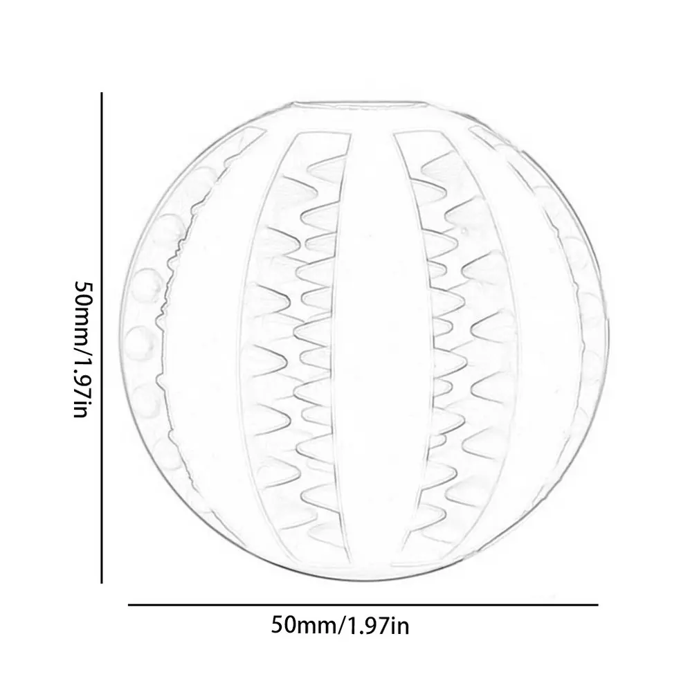 

Pet Chewing Toys Aggressive Chewers Pet Molar Bite Toys Multifunction Interactive Pet Ball Toys Ball for Dog