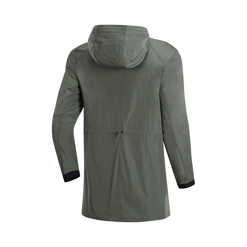 (Break Code) Мужская трендовая куртка Li Ning из 100% нейлона ветровка стандартного кроя с