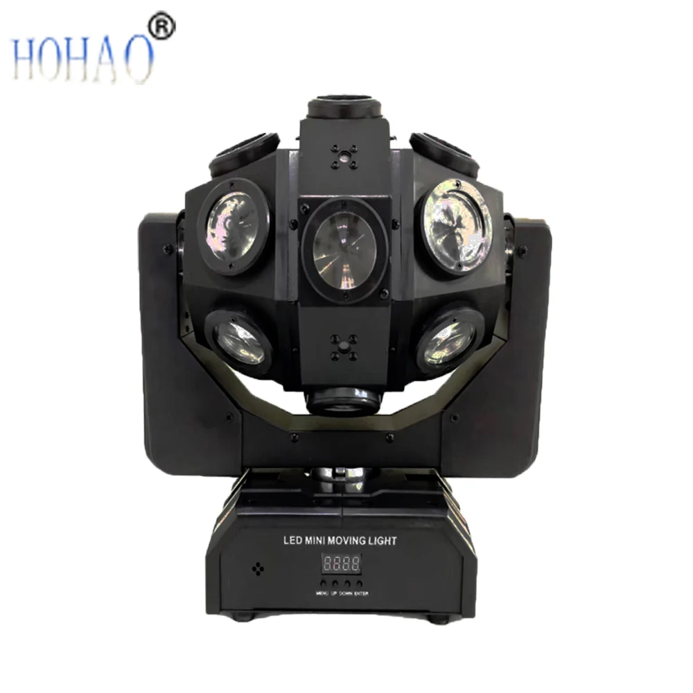 

2X FreeShipping 18pcs 10w RGBW Rotating Moving Beam Head Laser Lamp Dj Lights For KTV Bar Culb Disco Dj Lighting Show