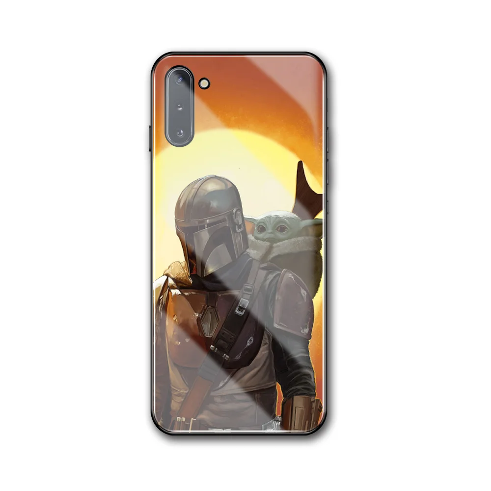 Мягкий силиконовый чехол для телефона Mandalorian tv show Samsung Galaxy A7 A8 S8 S9 S10e S10 S20 Plus Note 8 9 10 -
