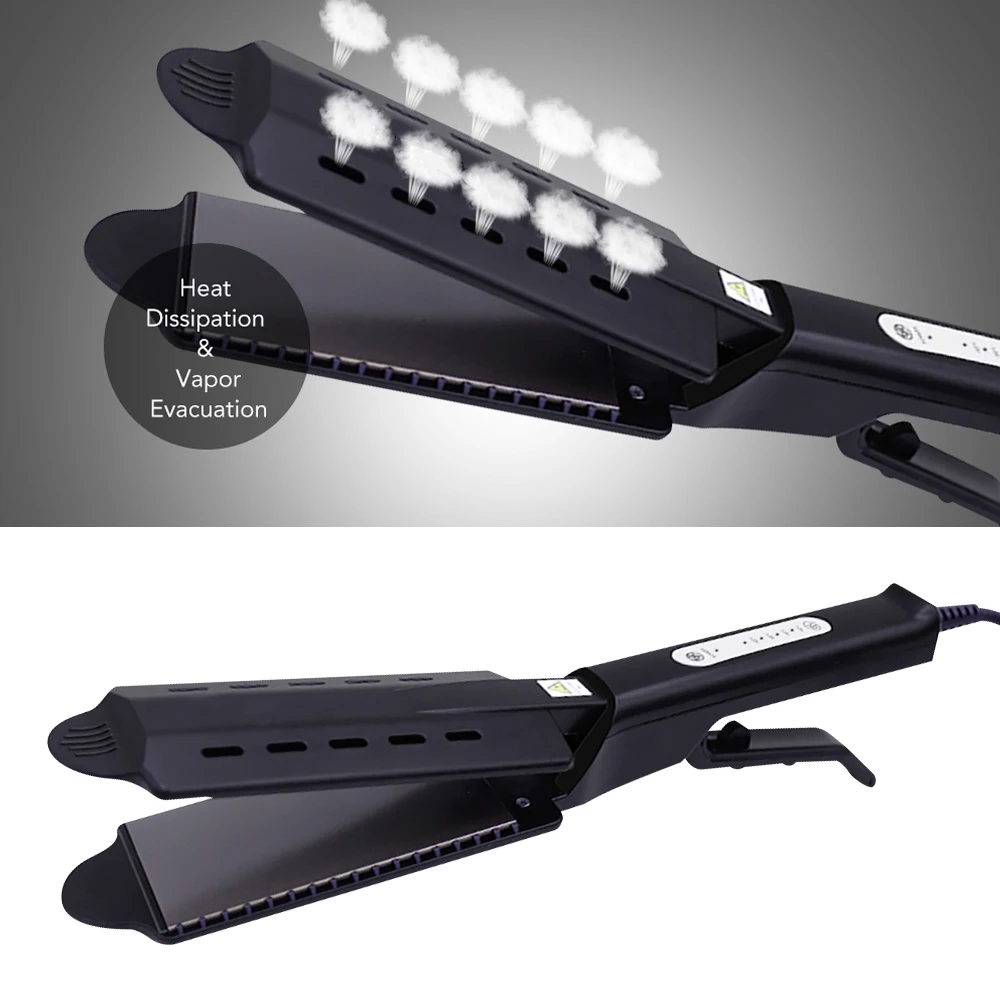 Турмалиновый ионный Выпрямитель для волос выпрямитель из титана
