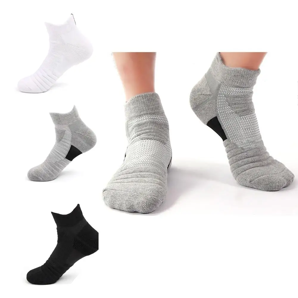 

Men Sports Socks Sweat Absorption Sport Sock Breathable Anti Skid Socks Outdoor Hiking Running Supplies