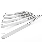 Лопатка для крема из нержавеющей стали сделай сам, кухонные инструменты для украшения торта, сливочного крема, 6810 дюйма
