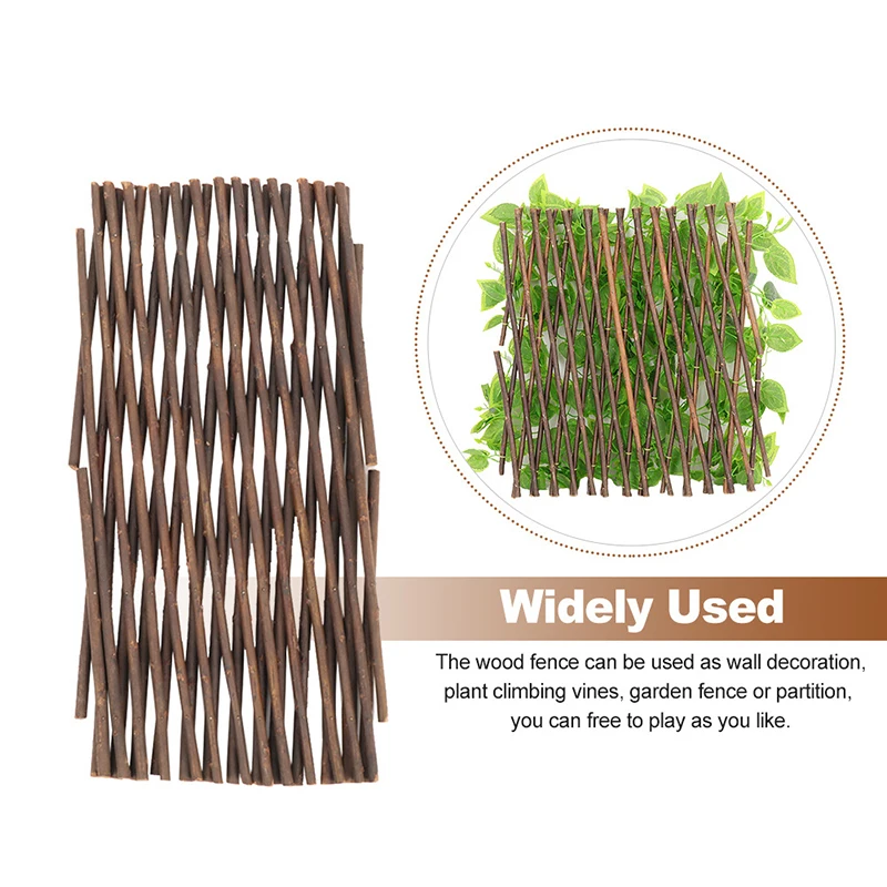

Stretchable Fence 40cm Long Durable Long Lasting Convenient Easy to Adjust Reusable Garden Decoration for Courtyard EF