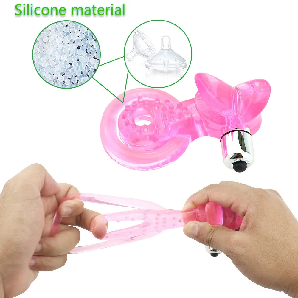 БДСМ Связывание мужской целомудрия устройство пениса Кольца Вибрация Задержка