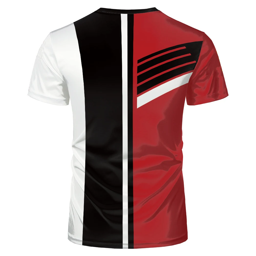 

3D Digital Summer Hot Sale Fashion Short Sleeve Slim Comfortable Sportswear For Men and women T-shirt
