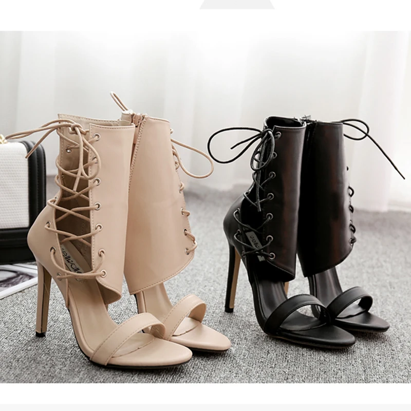 Wellwalk/женские сандалии-гладиаторы на высоком каблуке Обувь в римском стиле с