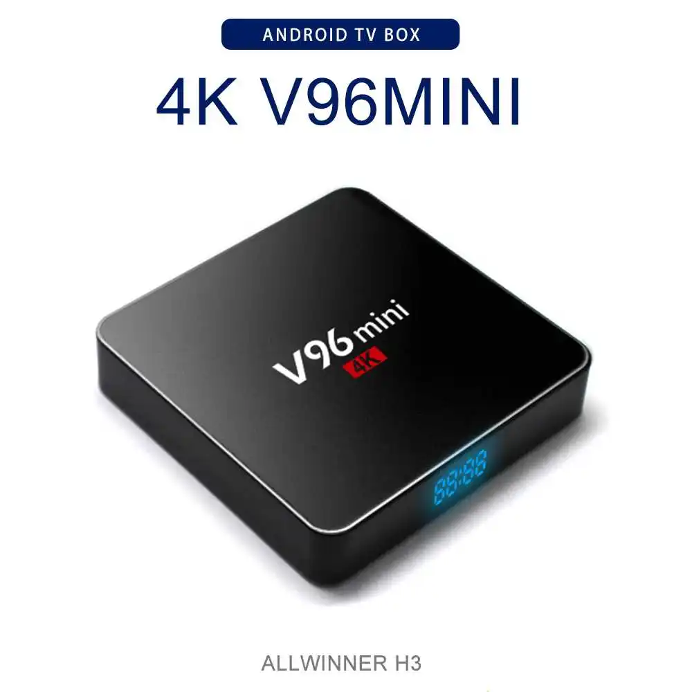 Vmade Оригинал V96 мини IPTV Box H.265/HEVC Android 7 1 OS Allwinner H3 поддерживает YouTube Bluetooth Mini Smart