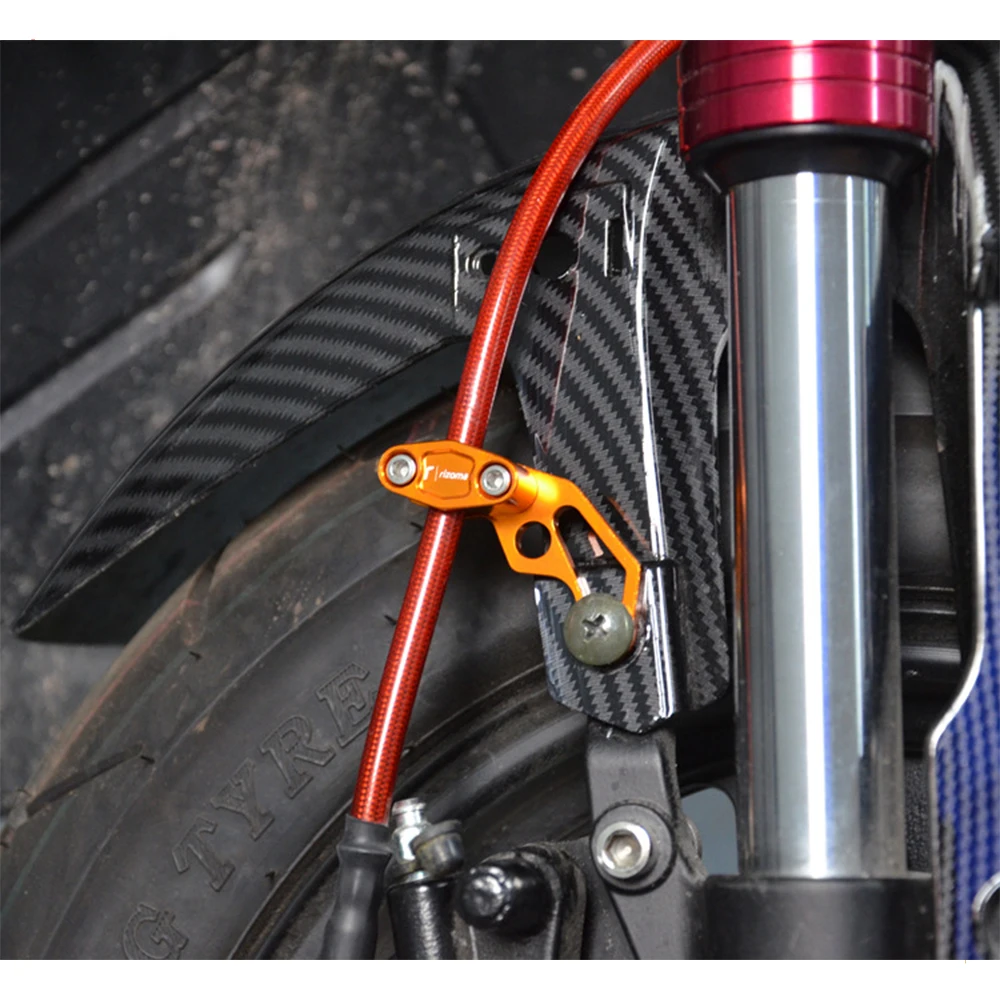 Универсальный мотоциклетный шланг с ЧПУ трубные зажимы зажим для honda cbf 600s cbf1000 1000f