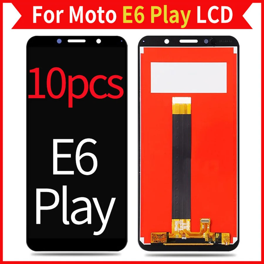 

5/10Pcs/Lot Original For Motorola Moto E6 PLAY LCD Screen Display With Touch Digitizer AssemblyMobile Phone Parts