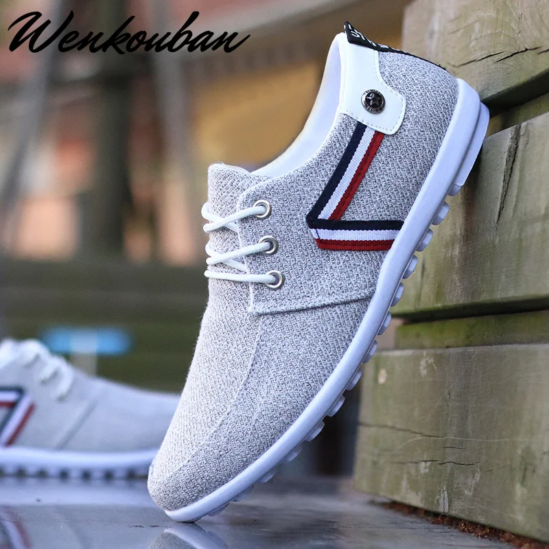 2020 Men Casual Shoes Mens Canvas For Fashion Flats Brand Sneakers Trainers Loafers Zapatos De Hombre | Обувь