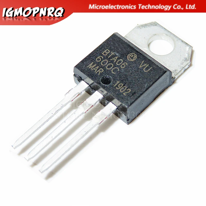 10 шт. BTA06-600C до-220 BTA06-600 TO220 BTA06 новое и оригинальное IC