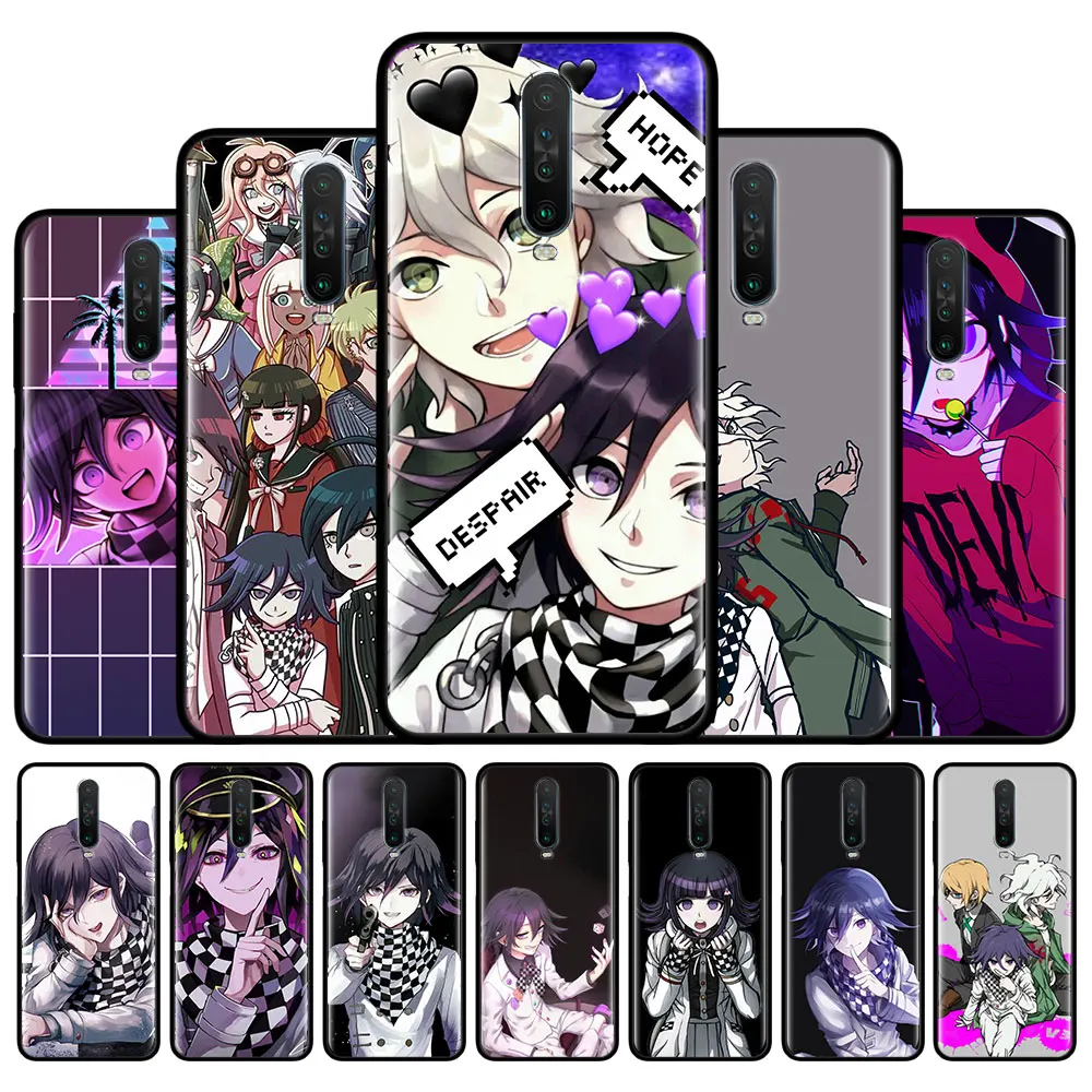 Чехол для телефона Kokichi Ouma Girl Xiaomi Redmi 9 8 8A 7 7A 6 6A 9A 9C Note Pro 8T 9S Max Мягкая силиконовая