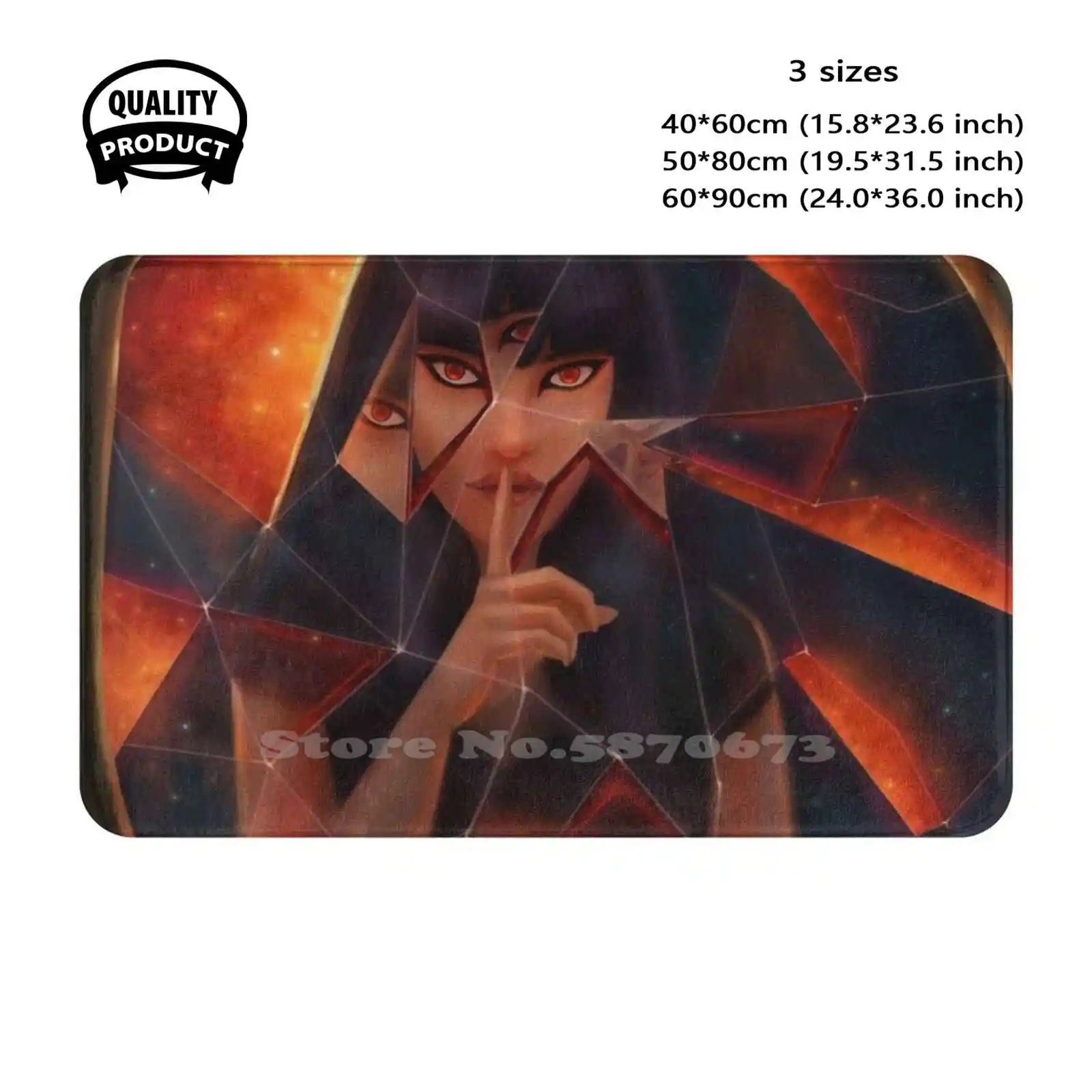 Сломанная Тихая мягкая подушка домашний коврик дверной искусственная Волшебная