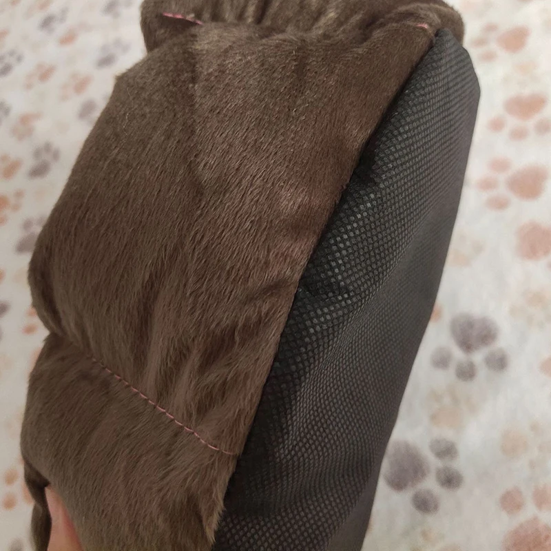 

Pet Dog Beds Mats Soft Plush Warm Sofa Kennel Sleep Basket Small Dogs Cat Puppy