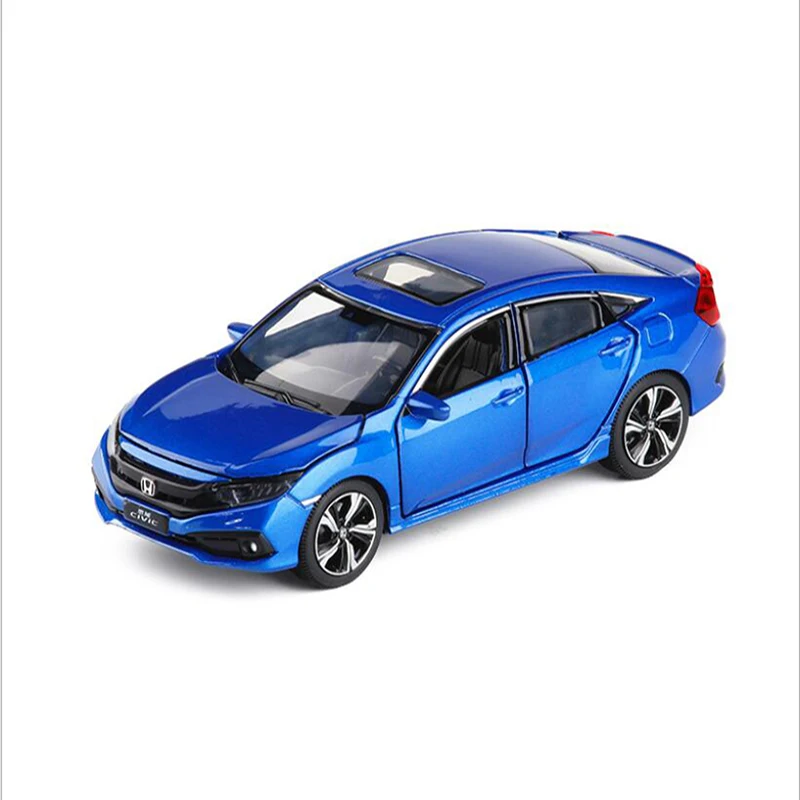 Автомобиль Honda Civic 1:32 игрушечный автомобиль из цинкового сплава металлический