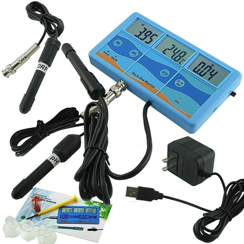 High-precision Wall-mounted Water Quality Monitor PHT-027 Six-in-one Multi-parameter LK | Инструменты
