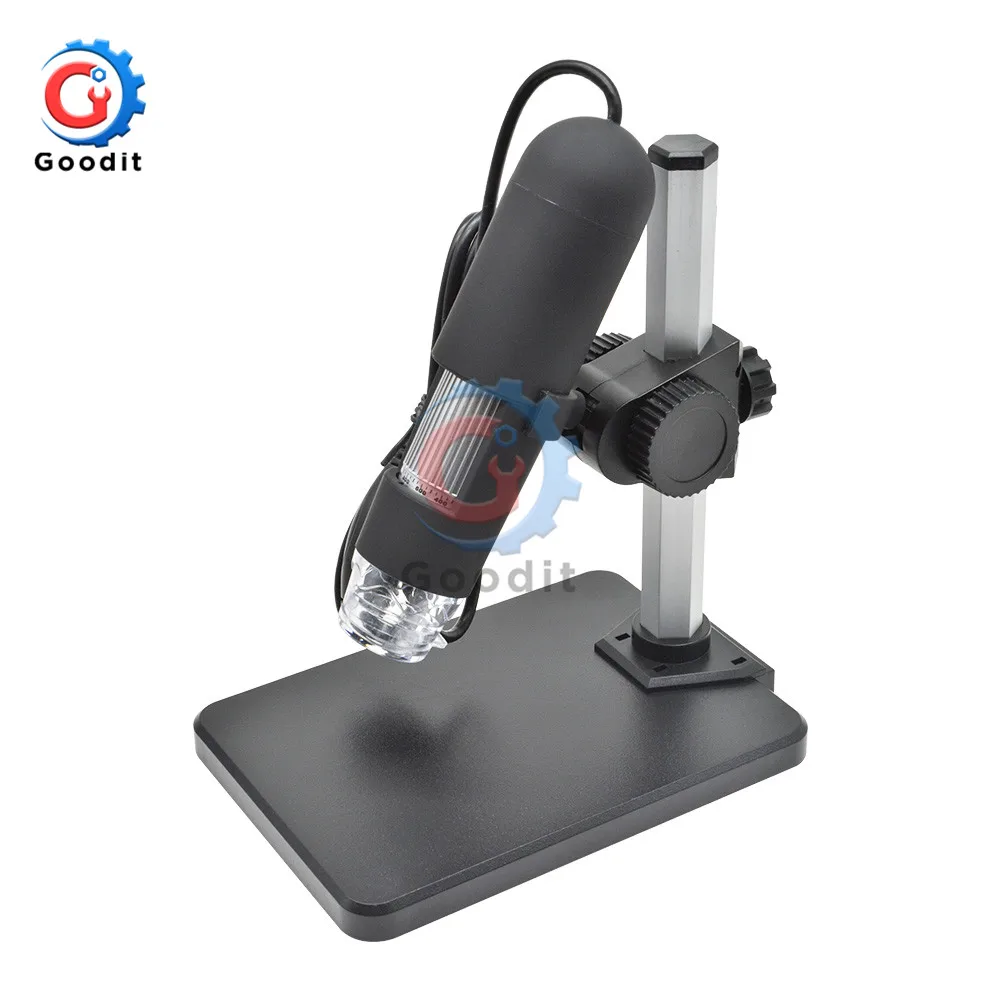 USB цифровой микроскоп 50X/1000X 8 светодиодный SMD light 2MP эндоскоп увеличительная камера