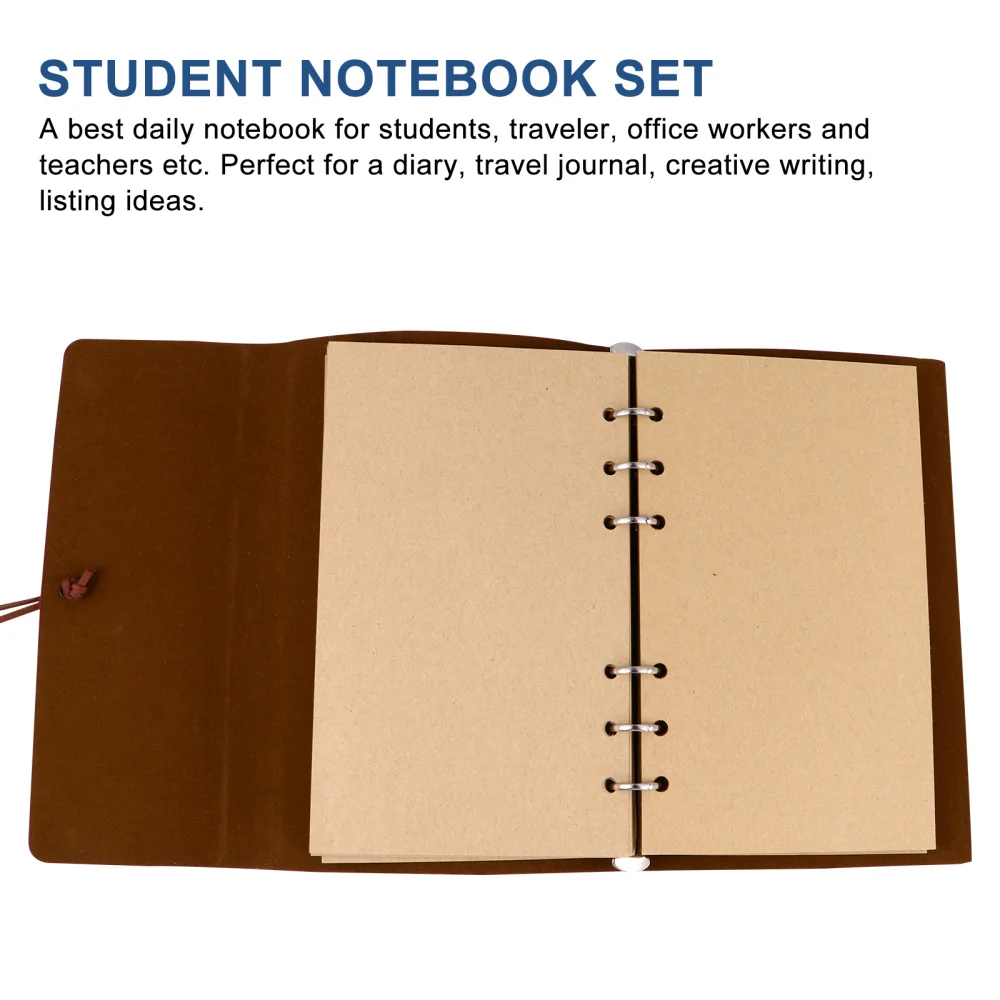 

1 Set 4-piece Nordic Style Feather Dip Pen Notebook Ink Pen Holder Kit