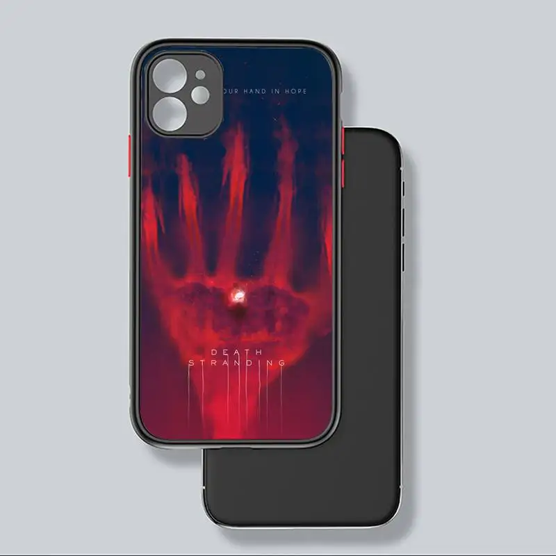 

DEATH STRANDING Action game Phone Case Matte Transparent for iPhone 7 8 11 12 s mini pro X XS XR MAX Plus coque