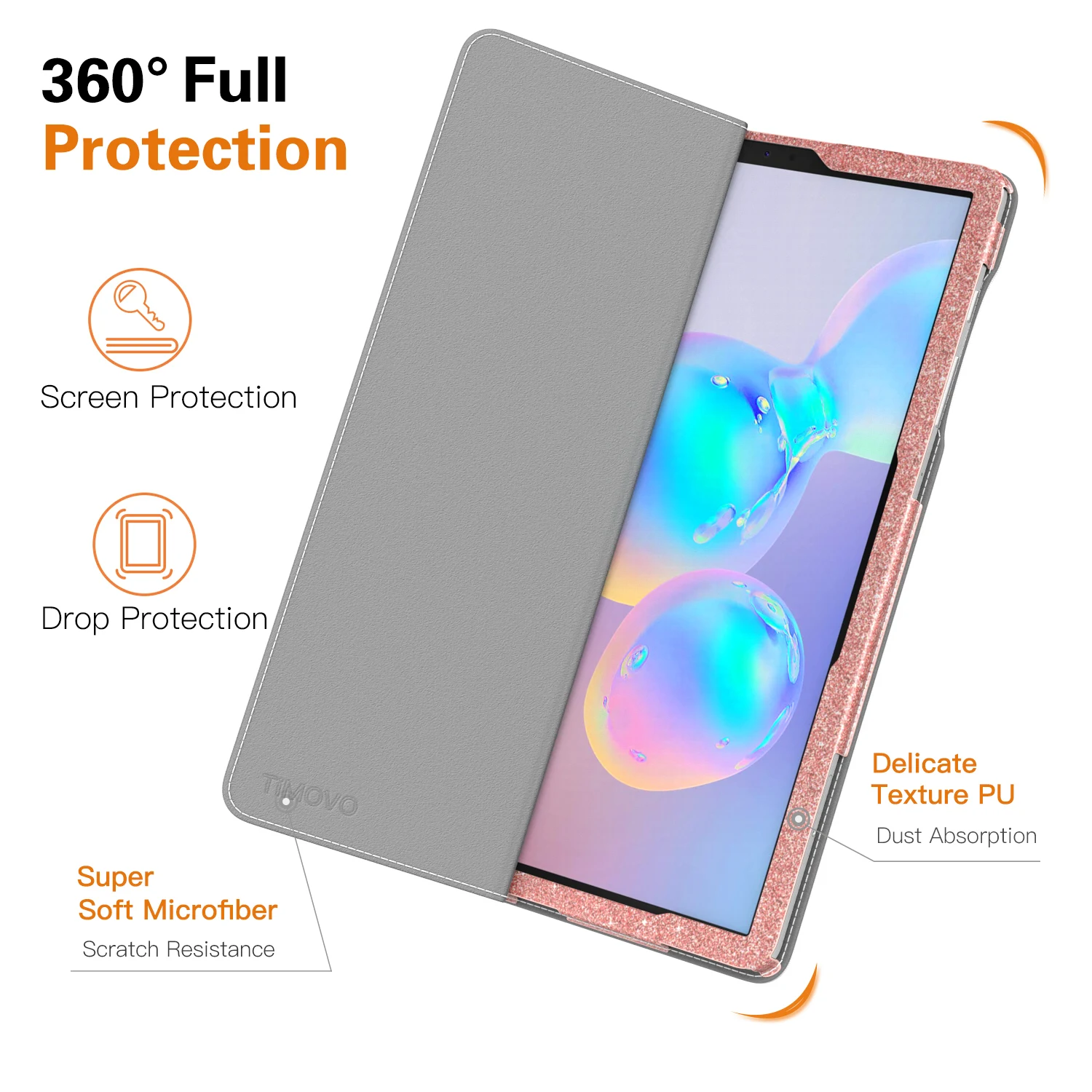 Чехол-книжка для Samsung Galaxy Tab S6 10,5 дюймов планшет, премиум складная подставка тонкий умный чехол для Galaxy Tab S6 10,5