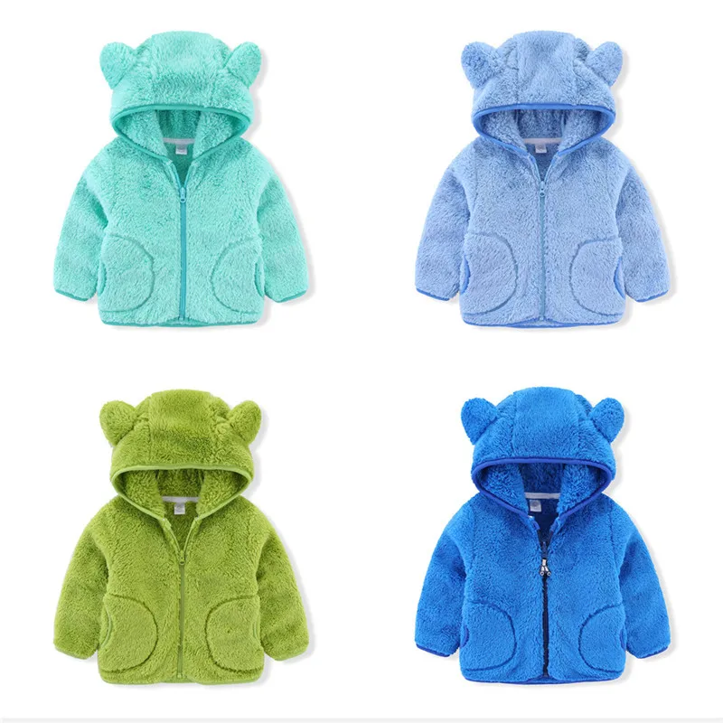 Купи Jumping Meters New Arrival Autumn Spring Fleece Boys Girls Hoodies Colorful Baby Jackets Zipper Cute Baby Coats Kids Long Sleeve за 634 рублей в магазине AliExpress